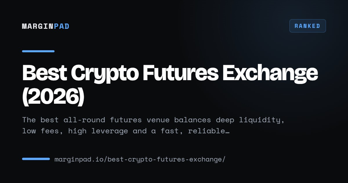 Best Crypto Futures Exchange (2026) | MarginPad