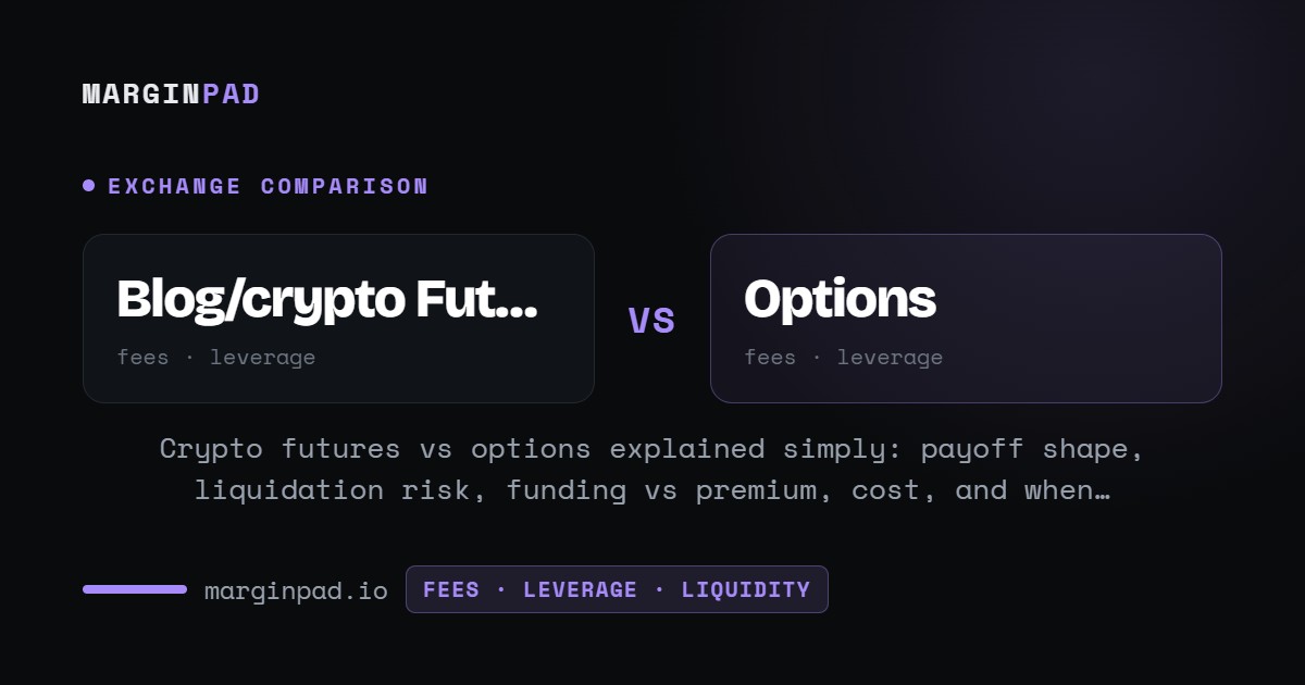 Crypto Futures vs Options: Which Should You Trade? - MarginPad