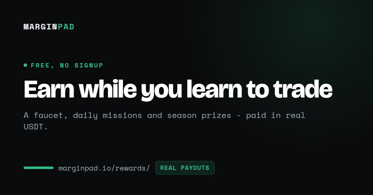 Free USDT Faucet - Welcome Bonus + Claim Every 5 Minutes | MarginPad